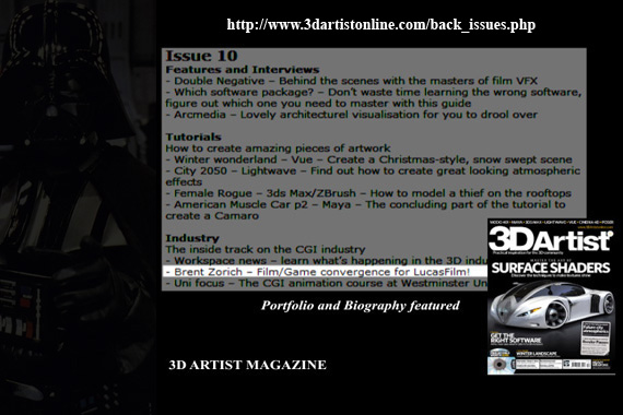 biography and portfolio publication issue #10