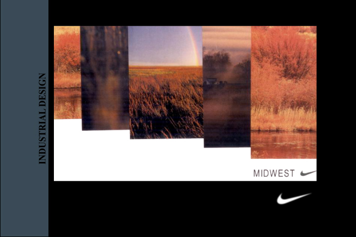 Colour palette on Nike Midwest