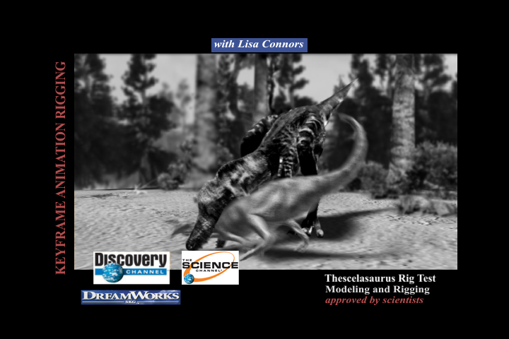 This particular dinosaur created under the supervision of not only the Burpee Scientists, but DreamWorks SKG.